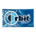 Orbit Gum Peppermint Sugar Free Chewing Gum  Single Pack - 14 Piece