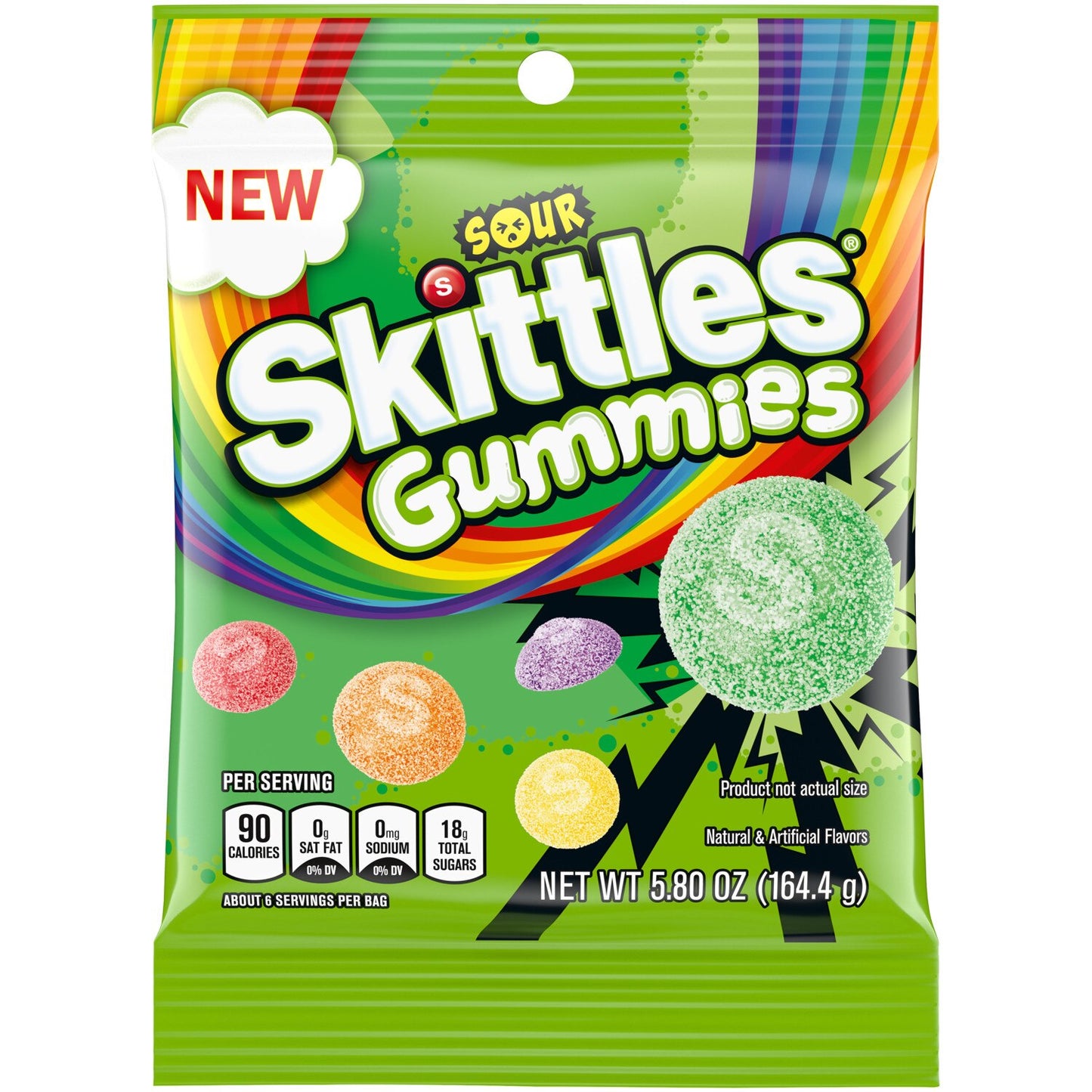 Skittles Sour Gummies Candy - 5.8oz