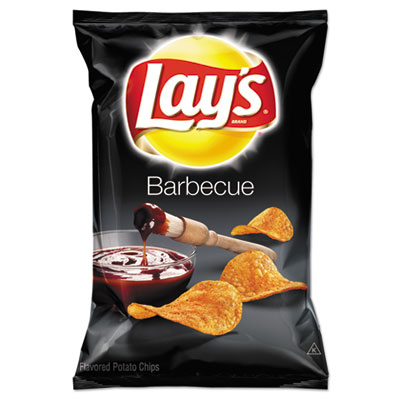 Grandmas 44458 BBQ Potato Chips, 1.5 oz Bag, 64/Carton