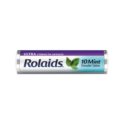 Rolaids Ultra Strength Tablets  Mint 10ct Roll