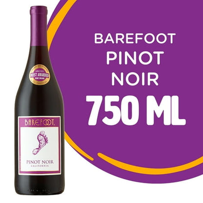 Barefoot Pinot Noir Wine, 750 mL