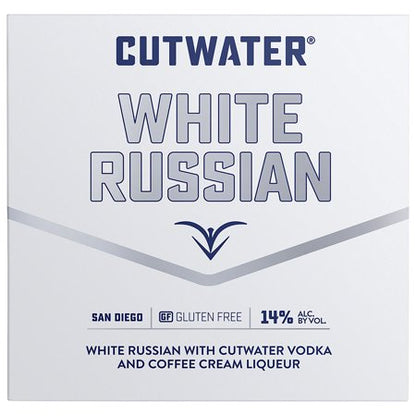Cutwater Spirits White Russian, 4 Pack 12 fl. oz. Cans