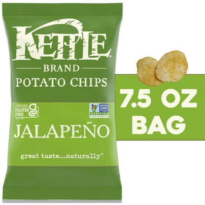 Kettle Brand Jalapeno Kettle Potato Chips - 7.5oz