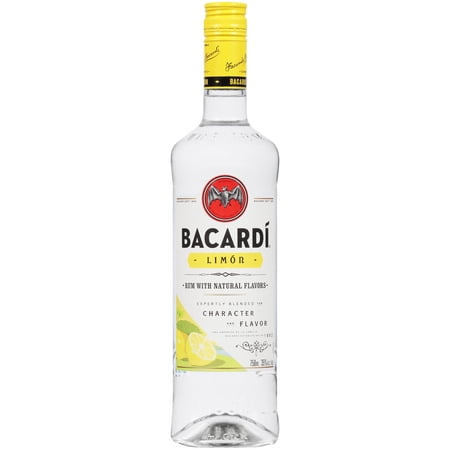 Bacardi Limon Citrus Flavored Rum, 750 mL