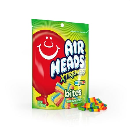 RAINBOW BERRY XTREMES BITES SOUR CANDY, RAINBOW BERRY