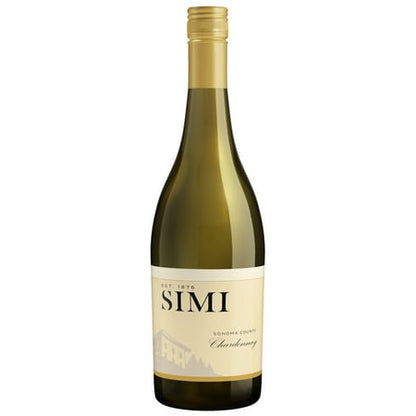 SIMI Sonoma County Chardonnay, White Wine, 750 mL Bottle