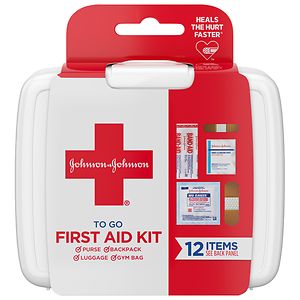JOHNSON & JOHNSON RED CROSS MINI-TO-GO FAK