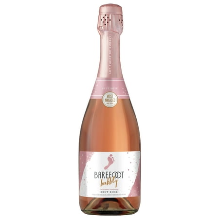 Barefoot Bubbly Brut Rose Champagne - 750 mL Bottle