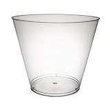 Party Essentials Old Fashioned Tumblers: 9 ounces  Plastic  25 pack