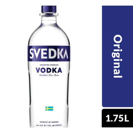 SVEDKA Vodka, 1.75 L Bottle, 80 Proof