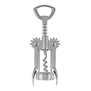 True Soar Winged Corkscrew  Wine Opener for Holiday  Birthday Party  Silver