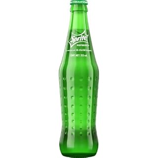Sprite Mexico Glass Bottle, 355 mL