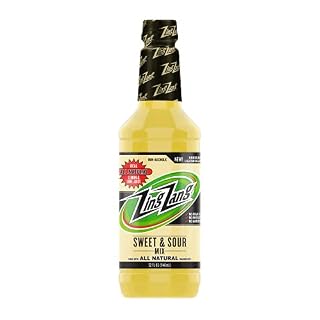 Zing Zang Sweet & Sour Mix  Non-Alcoholic Cocktail Mixer  32 Fl Oz Bottle