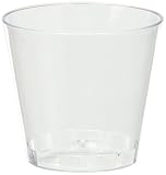 WNA Comet Plastic Portion/Shot Glass  1 oz  Clear (2500ct.)