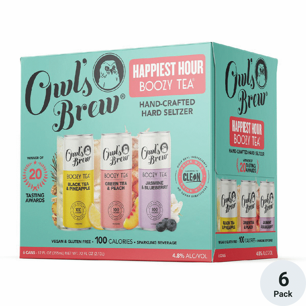 Owls Brew Happiest Hour 6 Pk