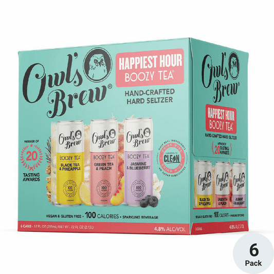 Owls Brew Happiest Hour 6 Pk