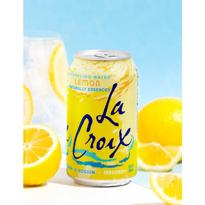 LaCroix Sparkling Water, Lemon 8pk/12 fl Oz