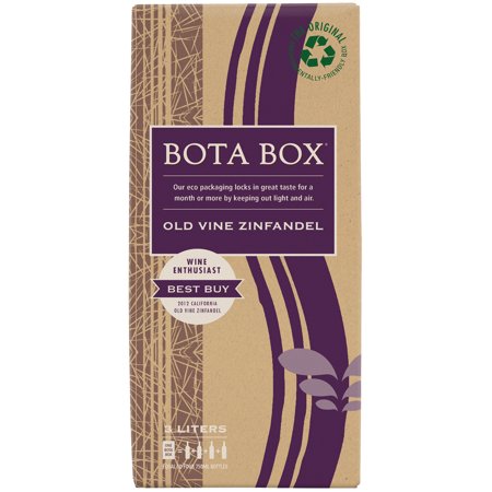 Bota Box Old Vine Zinfandel Wine, 3 L