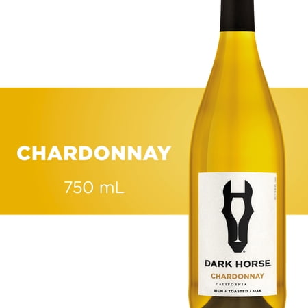 Dark Horse Chardonnay Wine, 750 mL