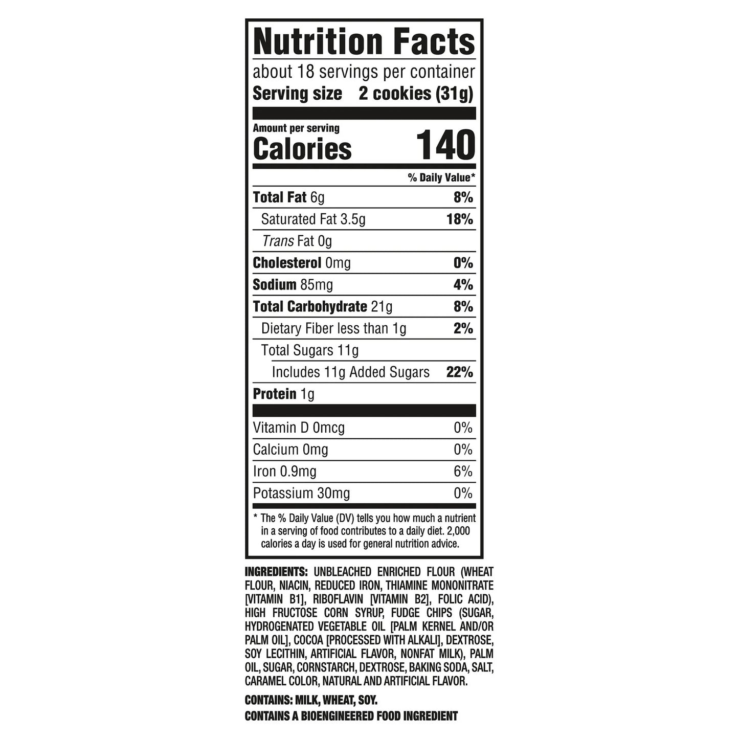 Chips Ahoy Chewy 18 Oz