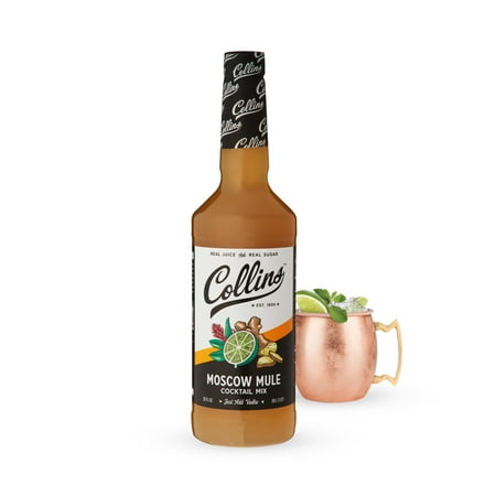 Collins Moscow Mule Mix for Cocktails  Holiday  Birthday Party  Gifts  32oz