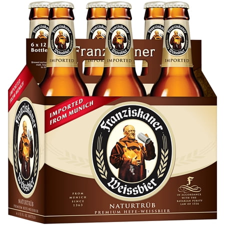 Franziskaner Hefeweizen, 6 Pack 12 fl. oz. Bottles