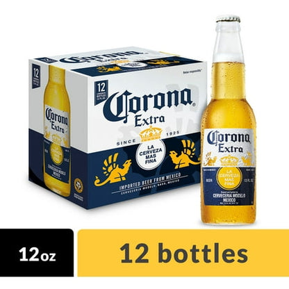 Corona Extra Lager Beer - 12pk/12 fl oz Bottles