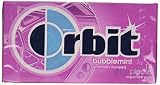 Orbit Gum Bubblemint Sugar Free Chewing Gum  Single Pack - 14 Piece