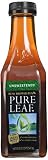 Pure Leaf Unsweetened No Lemon Iced Tea 18.5 Fluid Ounce Plastic Bottle