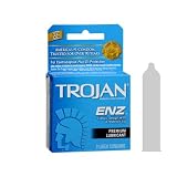 Trojan™ ENZ™ Latex Lubricated Condoms 00022600930501 Basic male condom, Hevea-latex