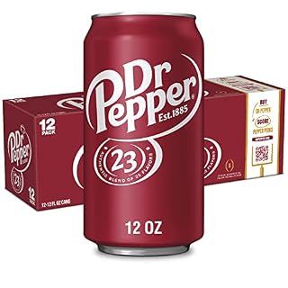 Dr Pepper Soda Pop  12 fl oz  12 Pack Cans