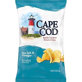 Cape Cod Potato Chips Sea Salt and Vinegar Kettle Chips - 7.5oz