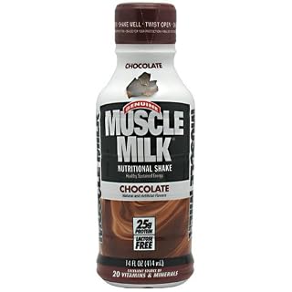 MUSCLE MILK, NON DAIRY PROTEIN SHAKE, CHOCOLATE