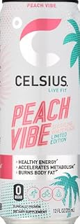CELSIUS ZERO SUGAR FITNESS ENERGY DRINK - Single cans