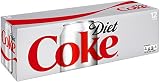 Diet Coke Soda Soft Drink, 12 fl oz, 12 Pack