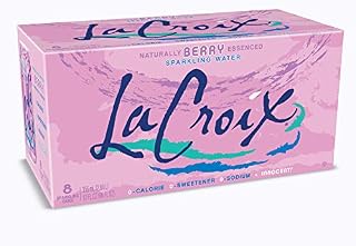 NATURAL BERRY FLAVORED SPARKLING WATER, BERRY