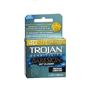 TROJAN™ Premium Latex Condoms Sensitivity BareSkin™ 00022600957058 Basic male condom, Hevea-latex