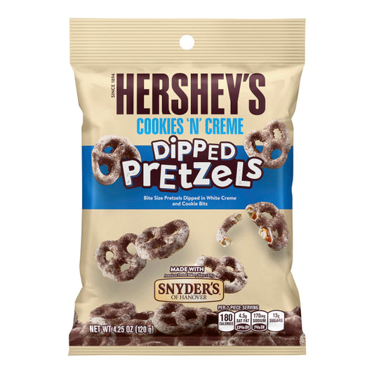 Hershey s  Cookies  n  Creme Dipped Pretzels  4.25 oz