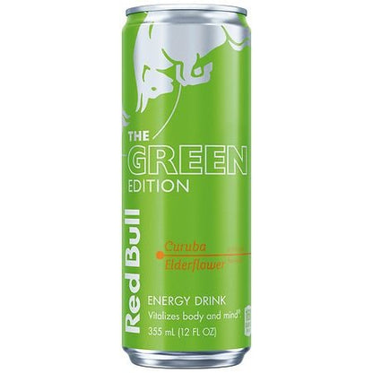 Red Bull Summer Edition Energy Drink  Curuba Elderflower  114mg Caffeine  12 fl oz Can