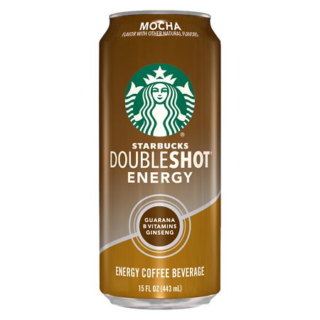 Starbucks Double Shot Energy Mocha Fortified Energy Coffee Drink 15 Fluid Ounce Can