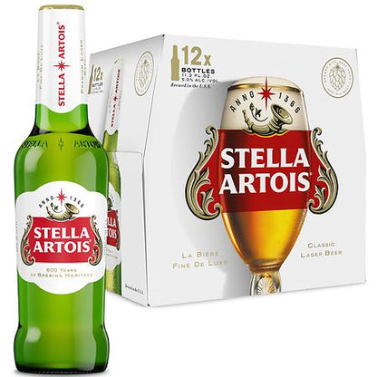 Stella Artois Premium Lager Beer - 12pk/11.2 fl oz Bottles