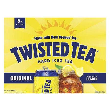 Twisted Tea Original Hard Iced Tea - 12pk/12 fl oz Cans