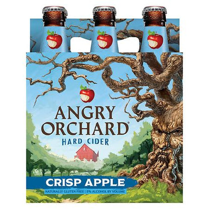 Angry Orchard Crisp Apple Hard Cider - 6pk/12 fl oz Bottles