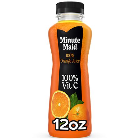 Minute Maid Orange Juice Bottle, 12 fl oz