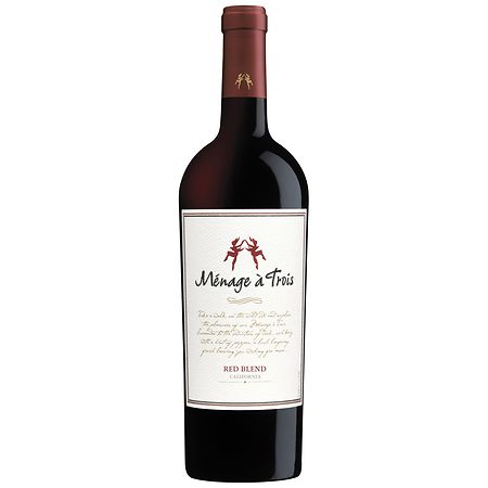 Ménage à Trois Red Blend Wine - 750ml Bottle