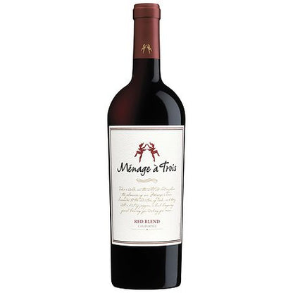 Ménage à Trois Red Blend Wine - 750ml Bottle