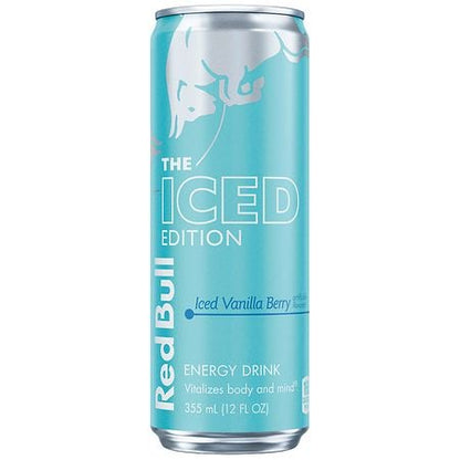 Red Bull Iced Edition Energy Drink Iced Vanilla Berry - 12.0 fl oz