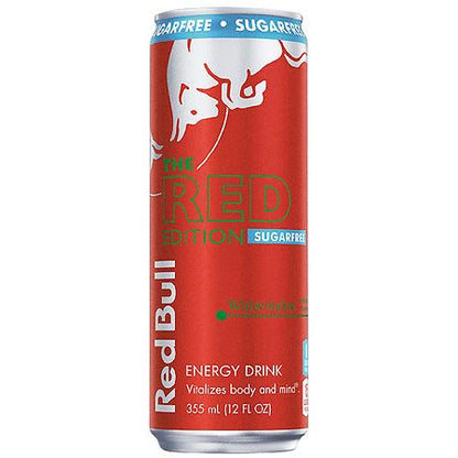 Red Bull Red Edition Sugar-Free Energy Drink Watermelon - 12.0 fl oz