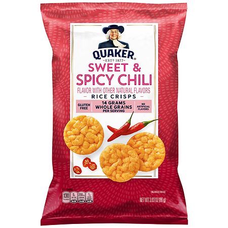 Quaker Rice Crisps Sweet Spicy Chili - 3.03 oz