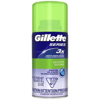 Gillette Series Soothing Shave Gel for men with Aloe Vera  2.5oz